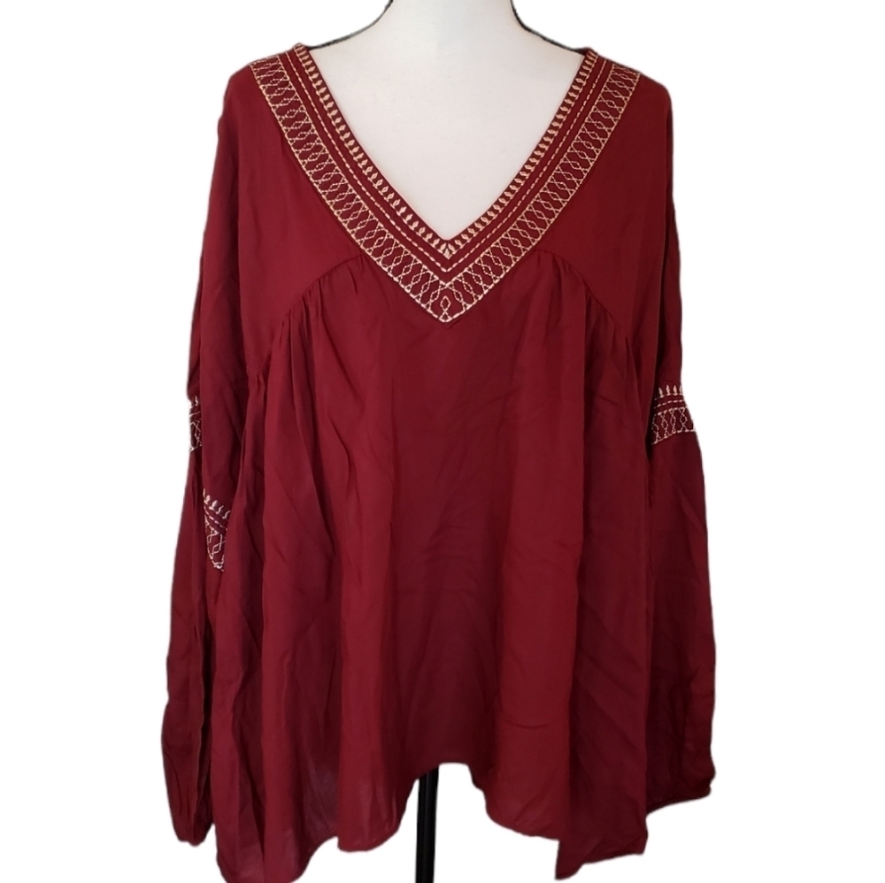 Lane Bryant Flowy Top NEW